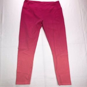 Maurice’s In Motion Leggings Large Pink Ombre